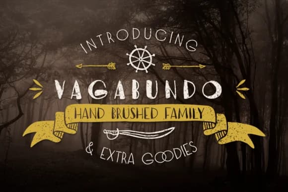 Vagabundo Family by Juraj Chrastina — Dingbats Font