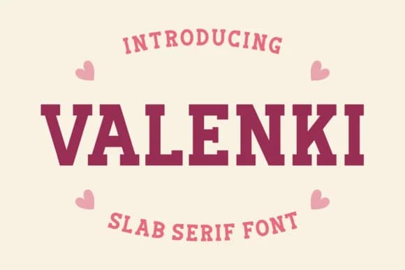 Valenki by Arnika Studio — Slab Serif Font