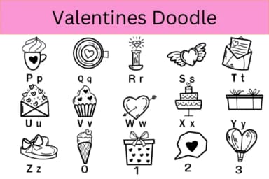 Valentine by Nun Sukhwan — Dingbats Font — thumbnail 3