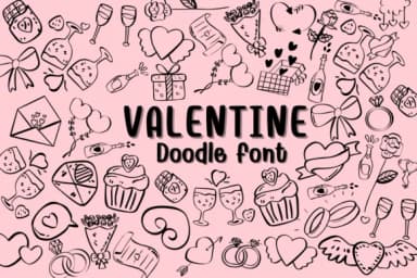 Valentine by Nongyao — Dingbats Font — thumbnail 1
