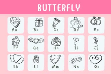 Valentine by Nongyao — Dingbats Font — thumbnail 2