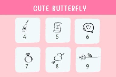 Valentine by Nongyao — Dingbats Font — thumbnail 4