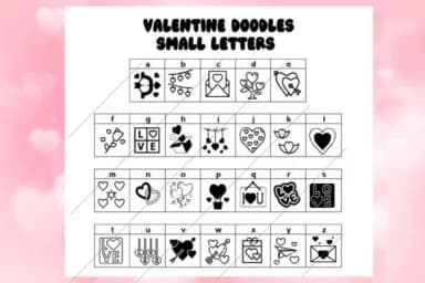Valentine by Mary Kay's Magic — Dingbats Font — thumbnail 3