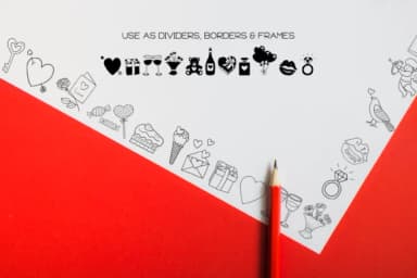 Valentine by WADLEN — Dingbats Font — thumbnail 7