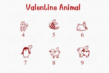 Valentine Animal by Nongyao — Dingbats Font — thumbnail 4