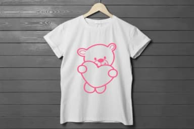 Valentine Bear by Natchuta — Dingbats Font — thumbnail 5