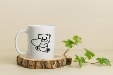 Valentine Bear by Natchuta — Dingbats Font — thumbnail 7