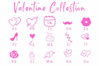 Valentine Collestion by Suphitchaya — Dingbats Font — thumbnail 2