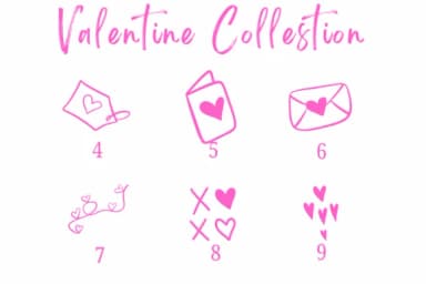 Valentine Collestion by Suphitchaya — Dingbats Font — thumbnail 4