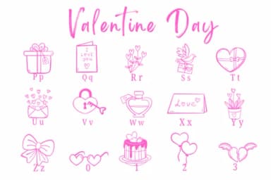 Valentine Day by Suphitchaya — Dingbats Font — thumbnail 3
