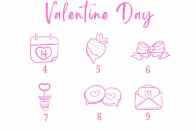 Valentine Day by Suphitchaya — Dingbats Font — thumbnail 4
