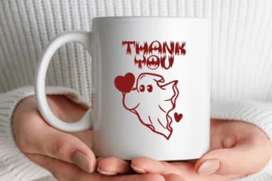 Valentine Day Ghost by Nongyao — Dingbats Font — thumbnail 6