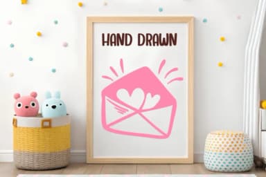 Valentine Doodle by PraewDesigns — Dingbats Font — thumbnail 5