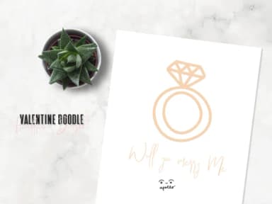 Valentine Doodle by Apollo no.64 — Dingbats Font — thumbnail 4