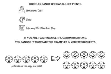 Valentine Doodle by digitalplannerland — Dingbats Font — thumbnail 7