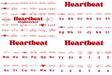 Valentine Festival Bundle by Chonada — Dingbats Font — thumbnail 4