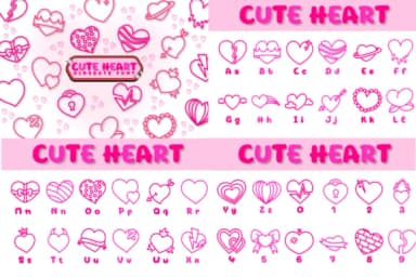 Valentine Festival Bundle by Chonada — Dingbats Font — thumbnail 5