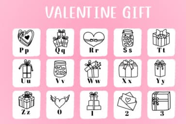 Valentine Gift by CHANOK — Dingbats Font — thumbnail 3