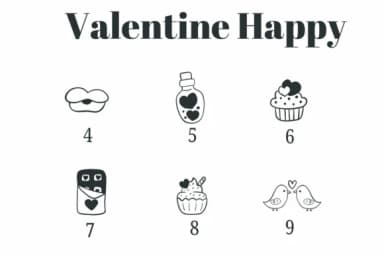 Valentine Happy by Suphitchaya — Dingbats Font — thumbnail 4