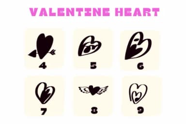 Valentine Heart by Suphitchaya — Dingbats Font — thumbnail 4