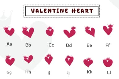 Valentine Heart by PraewDesigns — Dingbats Font — thumbnail 2