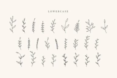 Valentine Leaves by CraftedType Studio — Dingbats Font — thumbnail 3