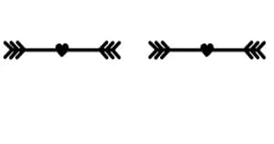 Valentine Love Flourish by Heartcraft Atelier — Dingbats Font — thumbnail 8