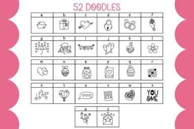 Valentine Parade by IngingDigitalArt — Dingbats Font — thumbnail 3