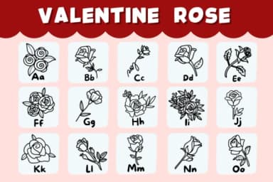 Valentine Rose by Natchuta — Dingbats Font — thumbnail 2