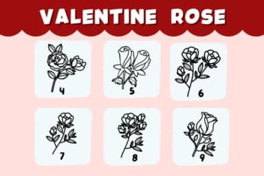 Valentine Rose by Natchuta — Dingbats Font — thumbnail 4