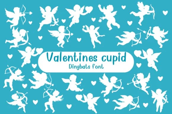 Valentines Cupid by Nongyao — Dingbats Font