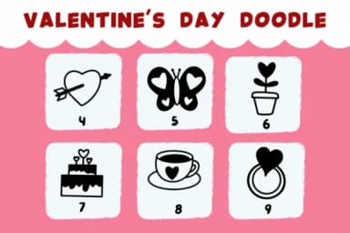 Valentine's Day Doodle by Natchuta — Dingbats Font — thumbnail 4