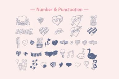 Valentine's Dingbats by Situjuh — Dingbats Font — thumbnail 3