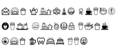 Variety Symbols Planner by MOMAT THIRTYONE — Dingbats Font — thumbnail 6