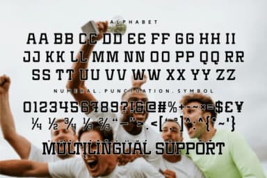 Various Sports by Creative Fabrica Fonts — Slab Serif Font — thumbnail 6