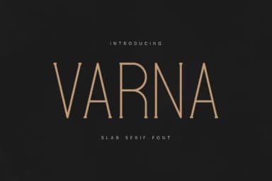 Varna by vladfedotovv — Slab Serif Font — thumbnail 1