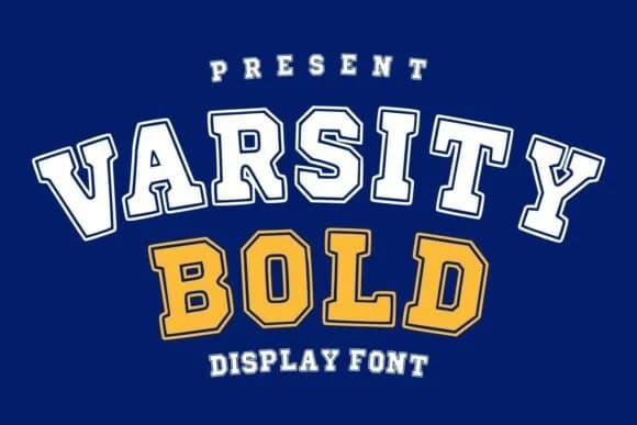 Varsity Bold by Infinity art Studio — Slab Serif Font