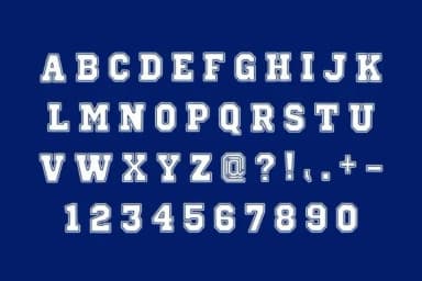 Varsity Bold by Infinity art Studio — Slab Serif Font — thumbnail 5