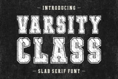 Varsity Class by Anto (7NTypes) — Slab Serif Font — thumbnail 1