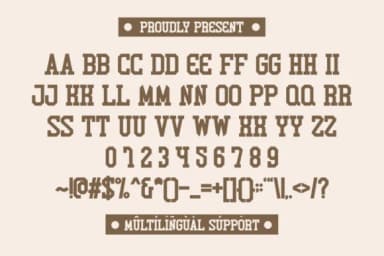 Varsity Display by Pian45 — Slab Serif Font — thumbnail 2