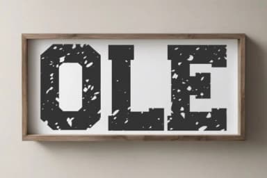 Varsity Distressed by TonisArtStudio — Slab Serif Font — thumbnail 4