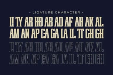 Varsity Holiday by Pian45 — Slab Serif Font — thumbnail 5