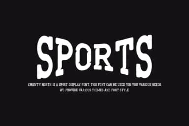 Varsity North by IqsiartStudio — Slab Serif Font — thumbnail 2