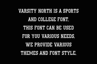 Varsity North by IqsiartStudio — Slab Serif Font — thumbnail 4