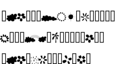 Vecbat Vo1 by Miss Tiina — Dingbats Font — thumbnail 3