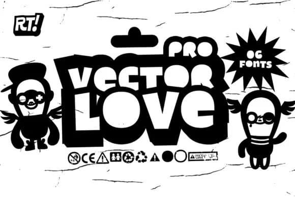 Vector Love Pro by Rodrigo Typo — Dingbats Font