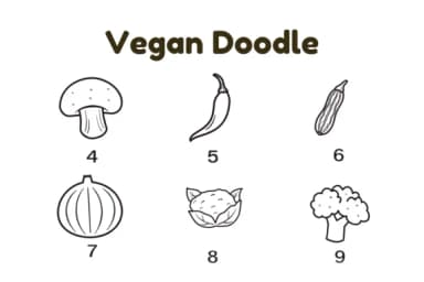 Vegan by Nun Sukhwan — Dingbats Font — thumbnail 4
