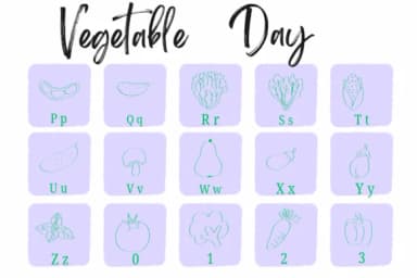 Vegetable Day by Suphitchaya — Dingbats Font — thumbnail 3
