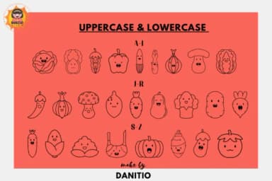 Vegetable Doodle by danita.kukkai — Dingbats Font — thumbnail 2