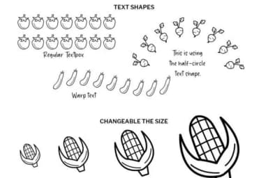 Vegetable Doodle by digitalplannerland — Dingbats Font — thumbnail 4